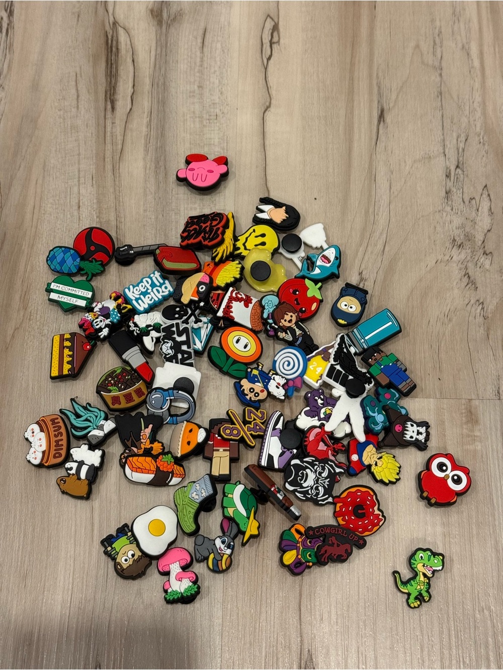 Assorted Kids Toy Croc Charms - Colorful Mixed Set
